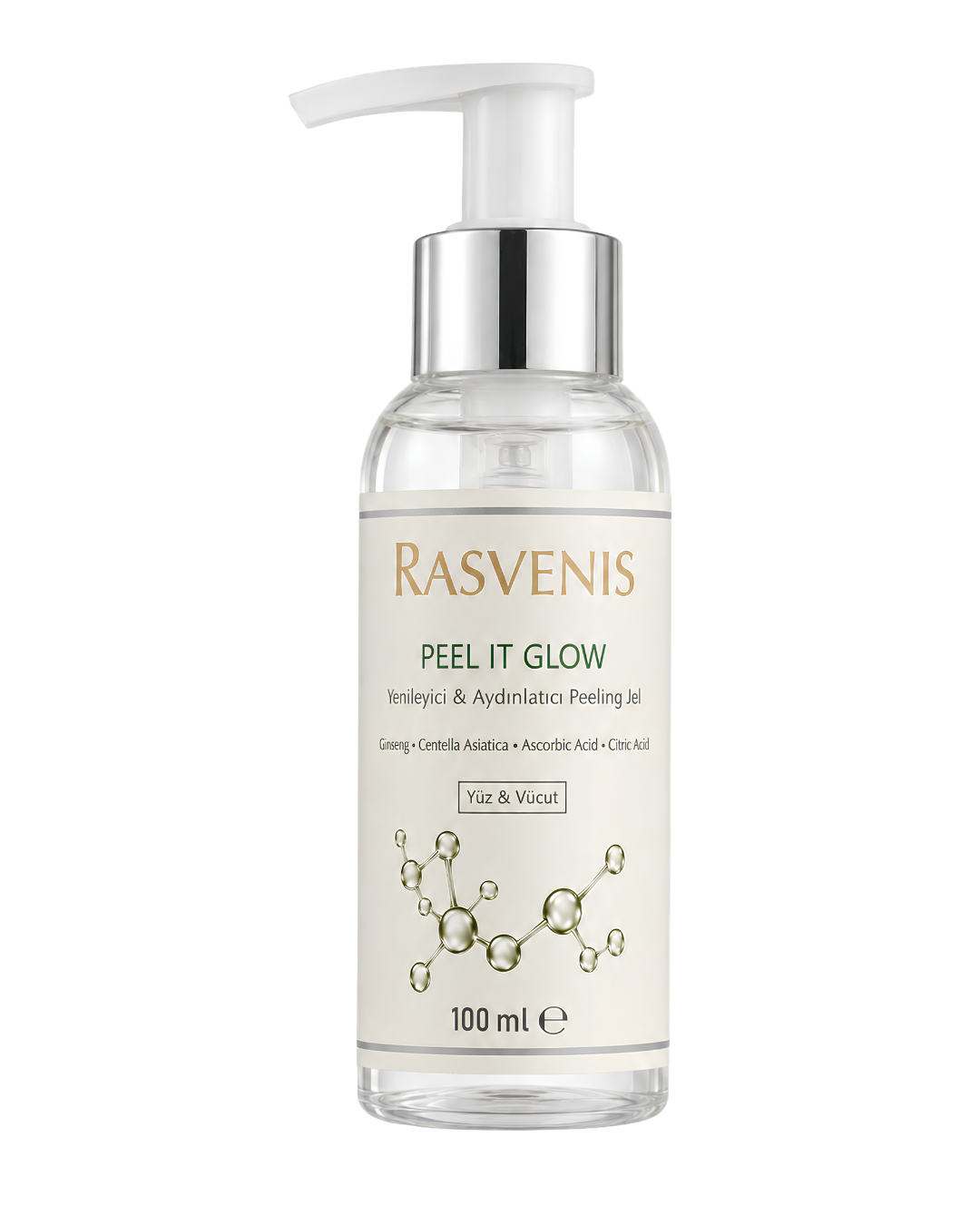 Rasvenis Peel It Glow Ölü Deri Temizleyici Peeling Jel (100 ml)