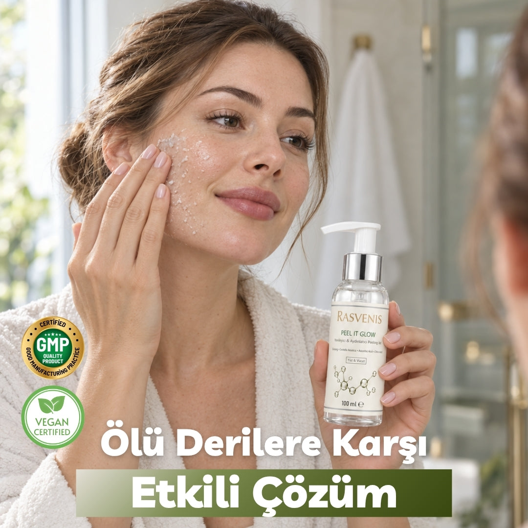 Rasvenis Peel It Glow Ölü Deri Temizleyici Peeling Jel (100 ml)